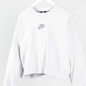 Nike cropped sweatshirt